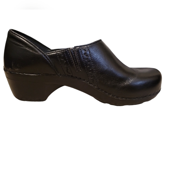 Dansko Black Leather Mules - Picture 7 of 9